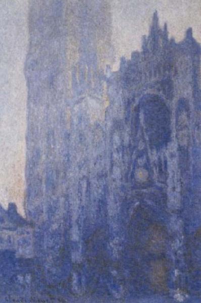 Claude Monet Rouen Cathedral in the Morning Spain oil painting art
